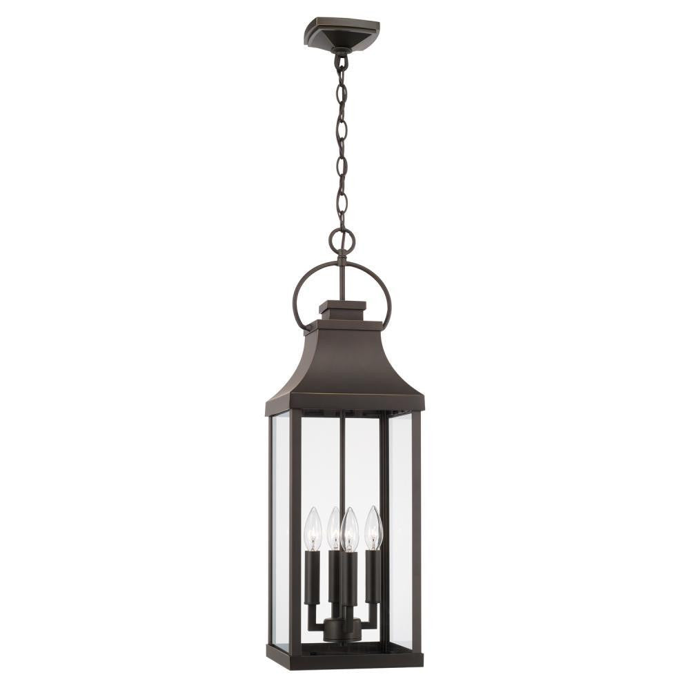 Capital Bradford Outdoor Hanging Lantern Oiled Bronze