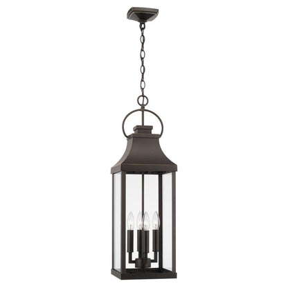 Capital Bradford Outdoor Hanging Lantern Oiled Bronze