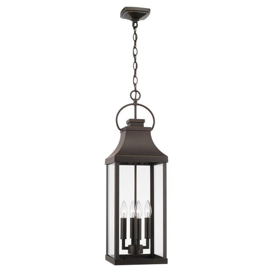 Capital Bradford Outdoor Hanging Lantern Oiled Bronze