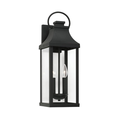 Bradford Outdoor Wall Lantern - Black 2 Light