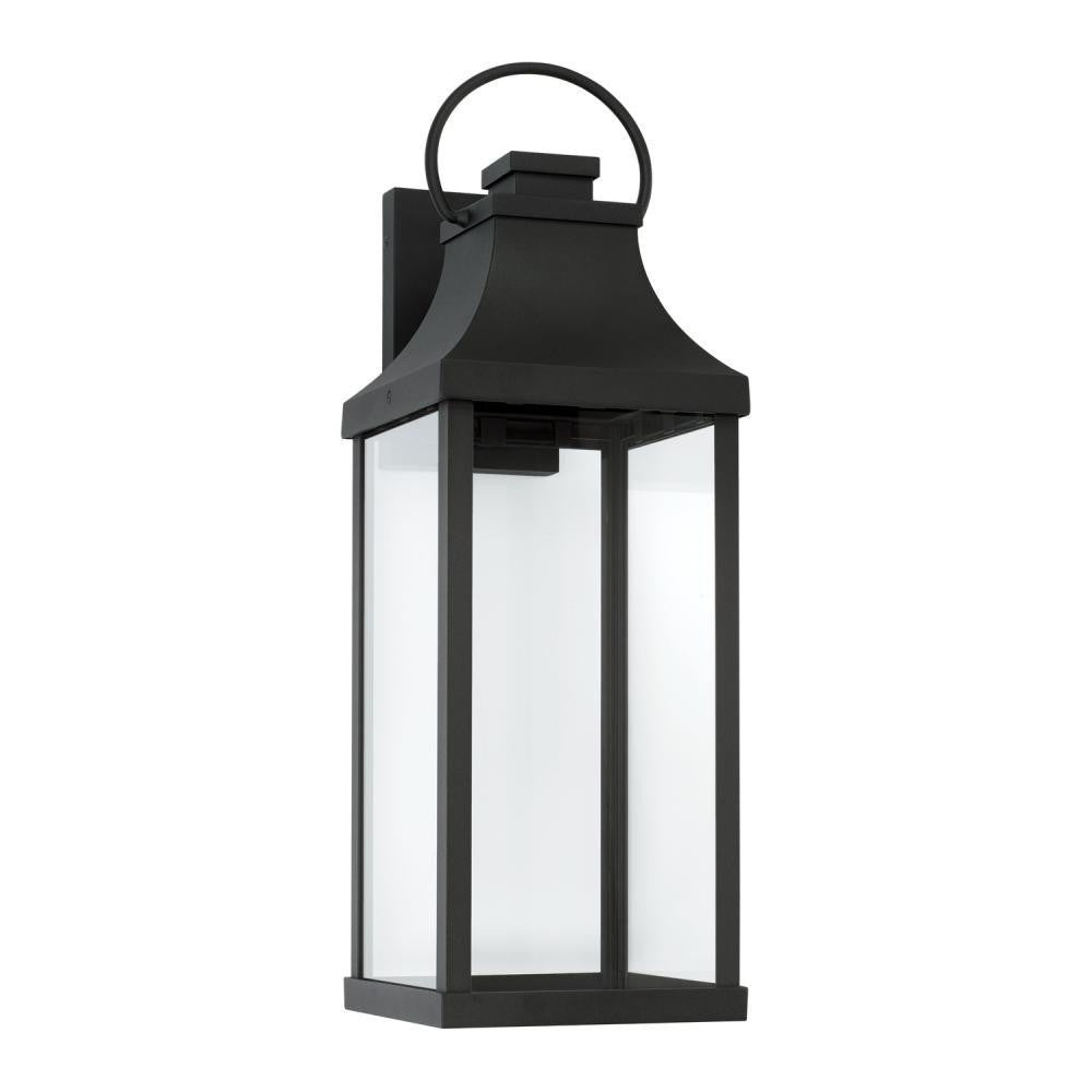 Bradford Outdoor Wall Lantern - Black 1 Light