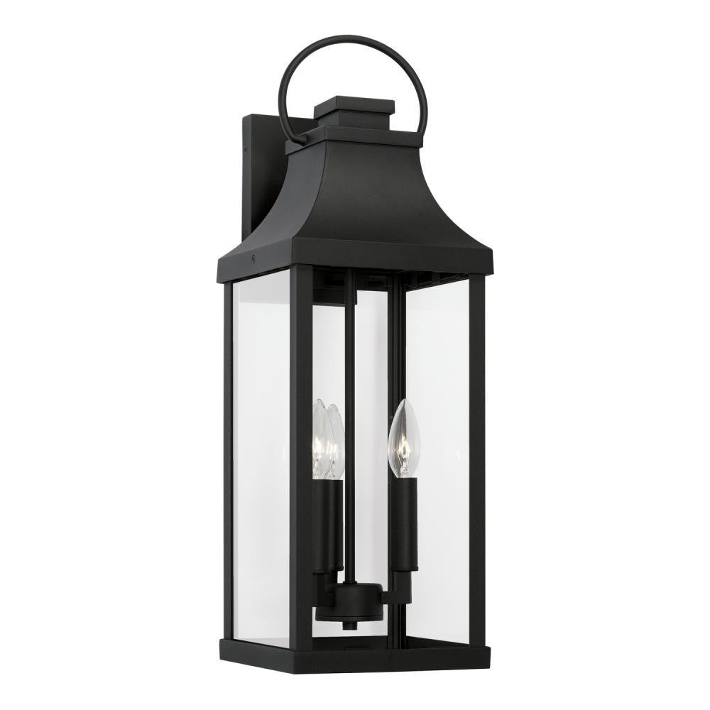 Bradford Outdoor Wall Lantern - Black 3 Light