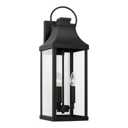 Bradford Outdoor Wall Lantern - Black 3 Light
