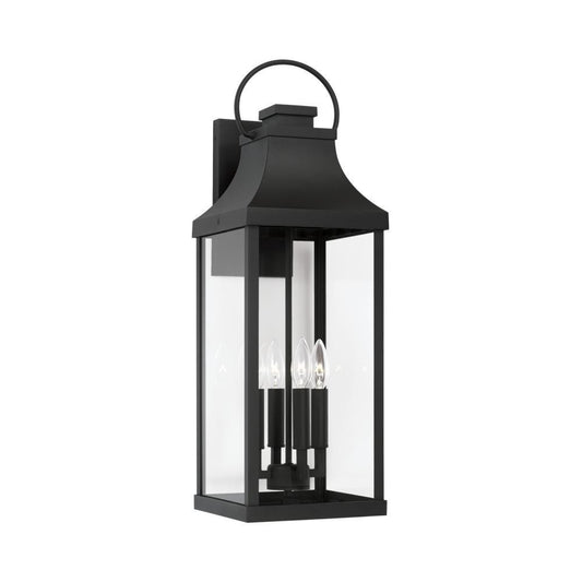 Capital Bradford Outdoor Wall Lantern Black