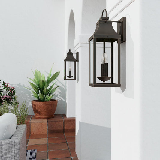 Capital Bradford Outdoor Wall Lantern Oiled Bronze