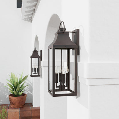 Capital Bradford Outdoor Wall Lantern Oiled Bronze