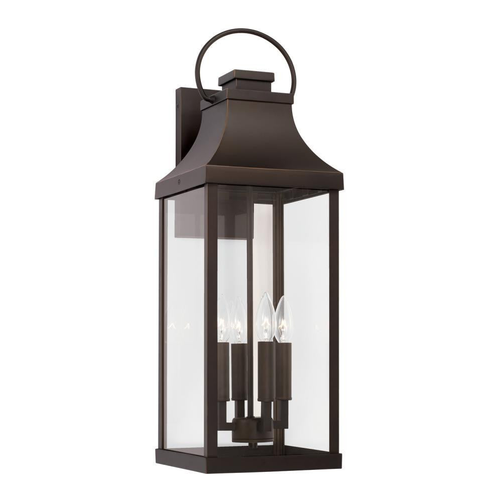 Capital Bradford Outdoor Wall Lantern Oiled Bronze