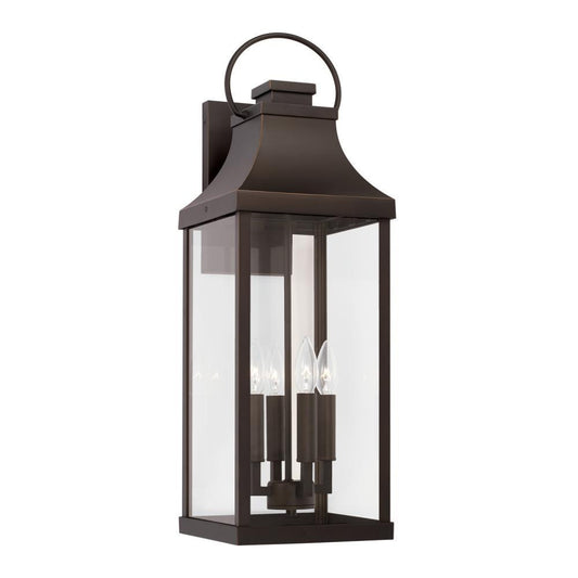 Capital Bradford Outdoor Wall Lantern Oiled Bronze