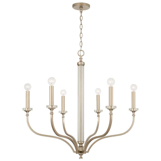 Capital Breigh Chandelier Brushed Champagne
