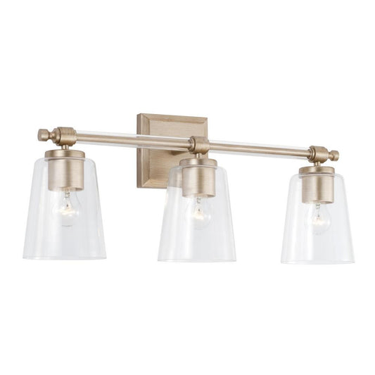 Capital Breigh Vanity Light Brushed Champagne