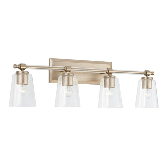 Capital Breigh Vanity Light Brushed Champagne
