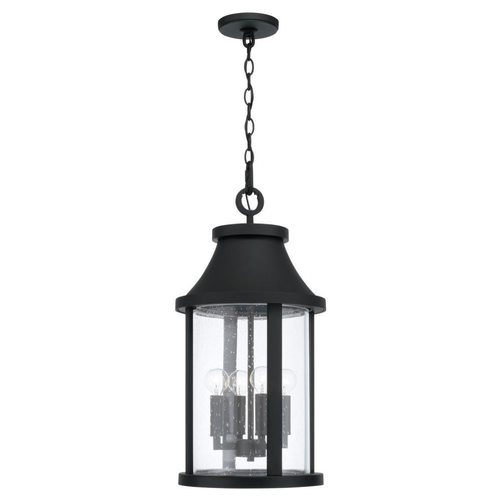 Capital Bridger Outdoor Hanging Lantern Black