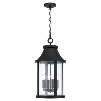 Capital Bridger Outdoor Hanging Lantern Black