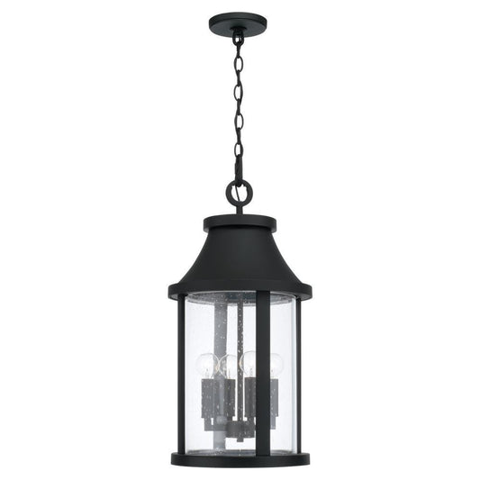 Capital Bridger Outdoor Hanging Lantern Black