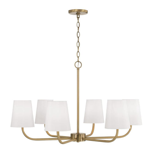 Capital Brody Chandelier Aged Brass