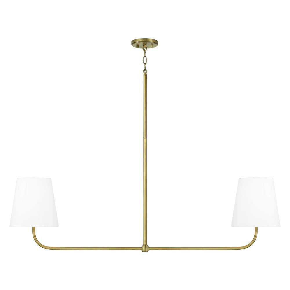 Capital Brody Linear Chandelier Aged Brass