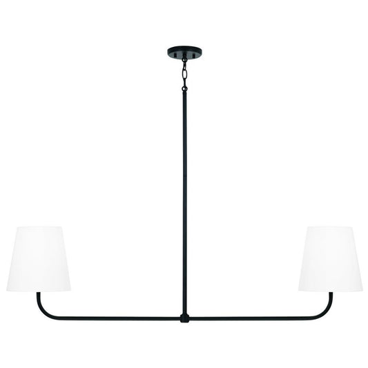 Capital Brody Linear Chandelier Matte Black
