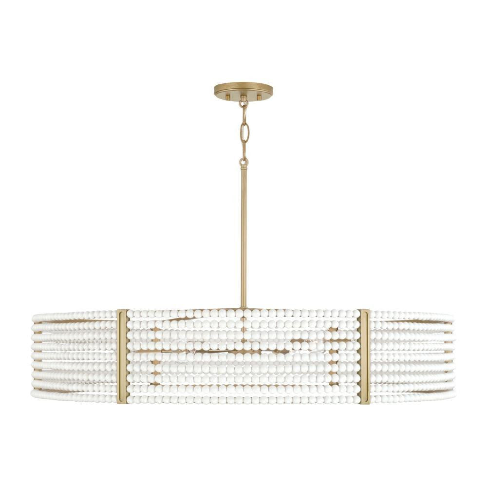 Capital Brynn Chandelier Aged Brass Painted
