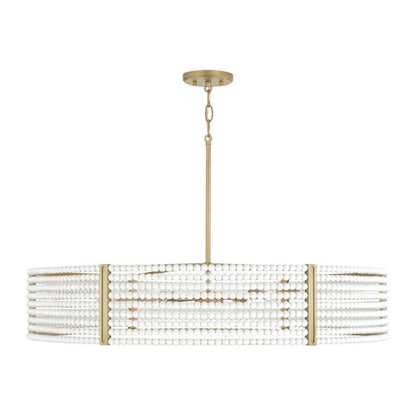 Capital Brynn Chandelier Aged Brass Painted