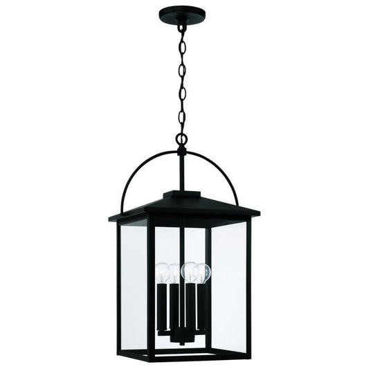 Capital Bryson Outdoor Hanging Lantern Black