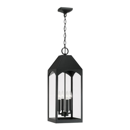 Capital Burton Outdoor Hanging Lantern Black
