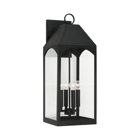 Capital Burton Outdoor Wall Lantern Black