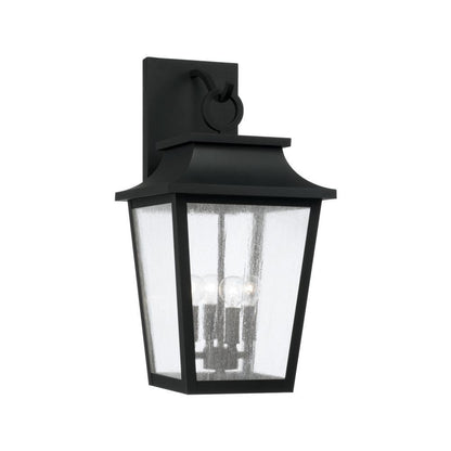 Capital Chandler Outdoor Wall Lantern Black