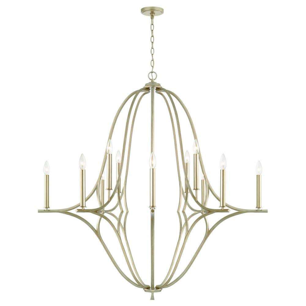 Capital Claire Chandelier Brushed Champagne