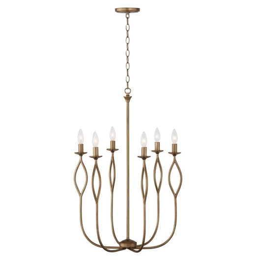 Capital Cohen Chandelier, Mystic Luster, 22"W