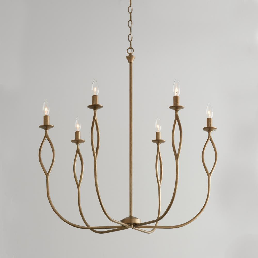 Capital Cohen Chandelier, Mystic Luster, 30.5"W