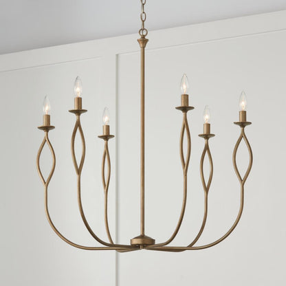 Capital Cohen Chandelier, Mystic Luster, 30.5"W