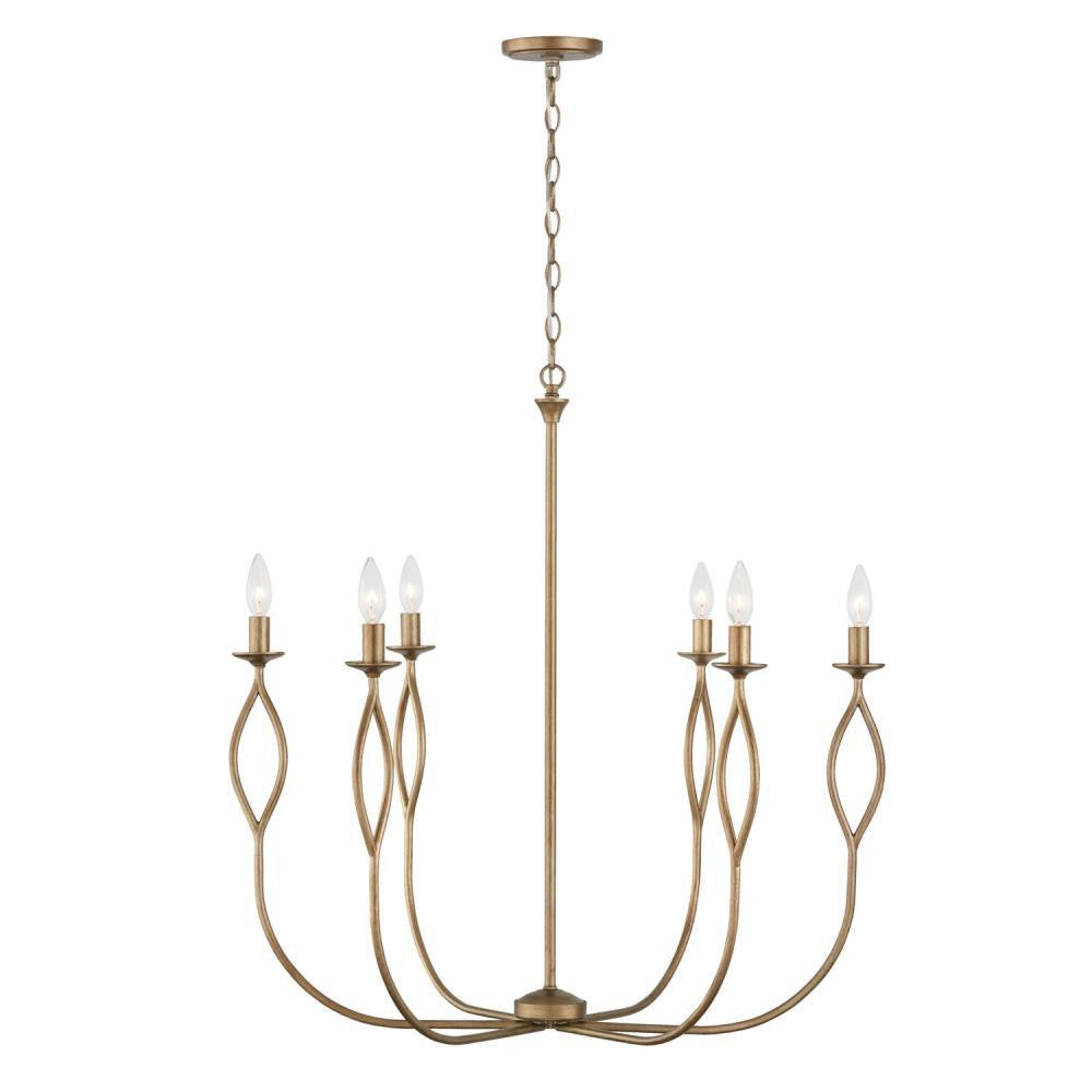 Capital Cohen Chandelier, Mystic Luster, 30.5"W