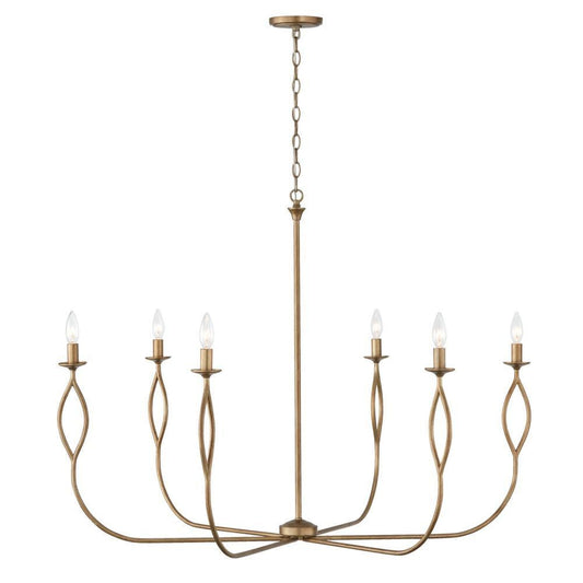 Capital Cohen Chandelier, Mystic Luster, 44"W