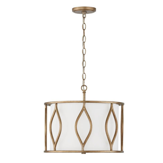 Capital Cohen Semi-Flush Mount Mystic Luster