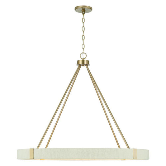 Capital Delaney Chandelier Matte Brass