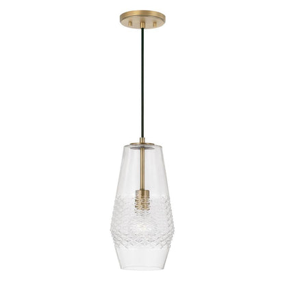 Dena Pendant - Aged Brass
