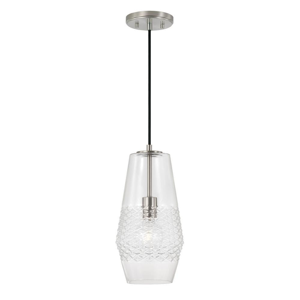 Capital Dena Pendant Brushed Nickel