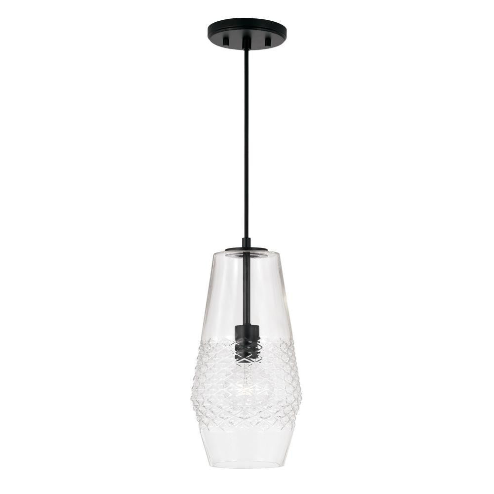 Dena Pendant - Matte Black