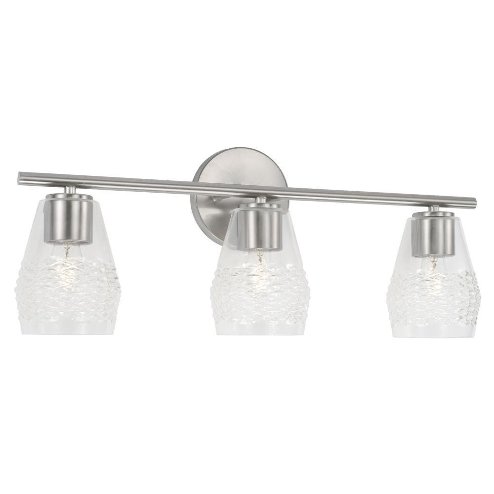 Capital Dena Vanity Light Brushed Nickel