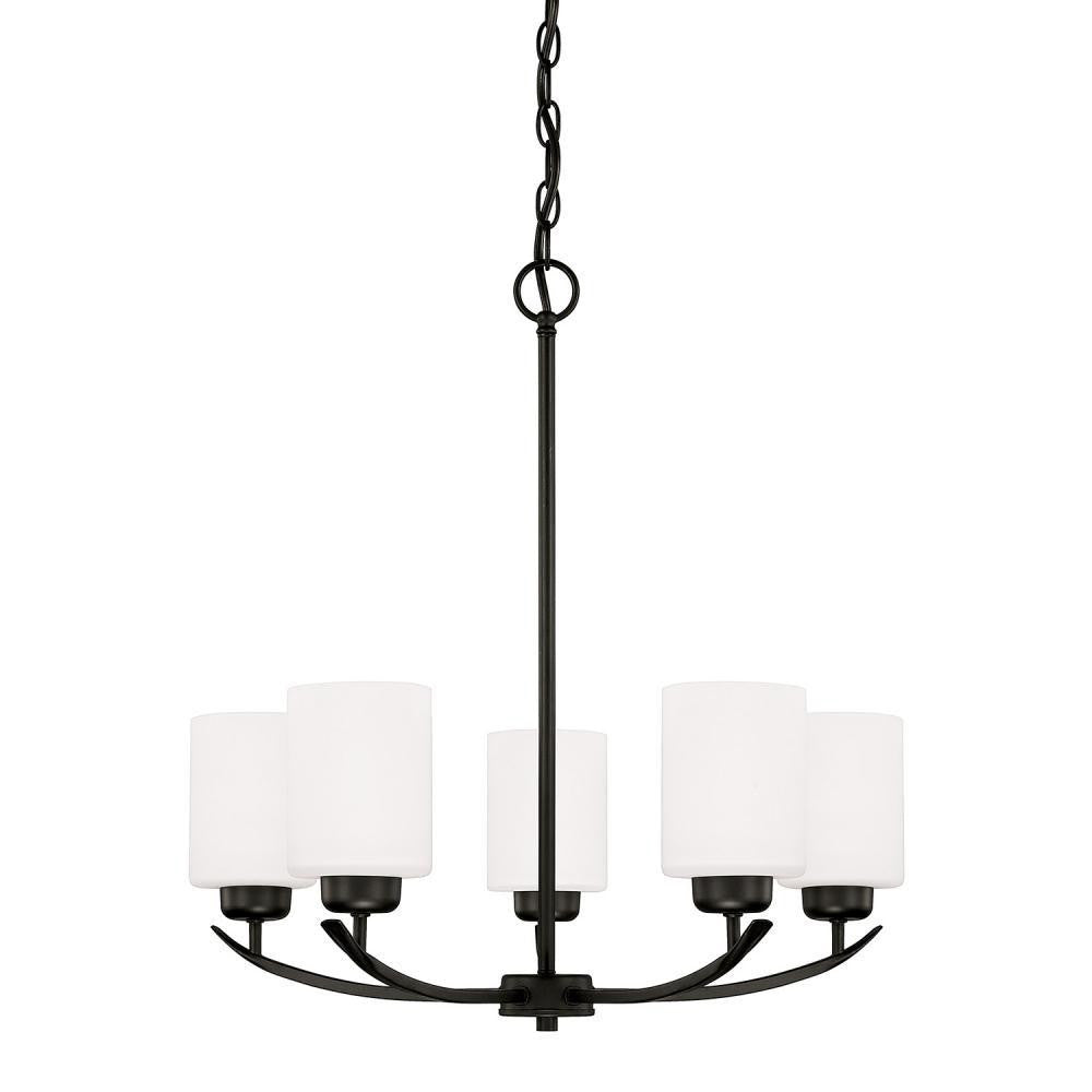 Dixon 5-Light Chandelier - Matte Black