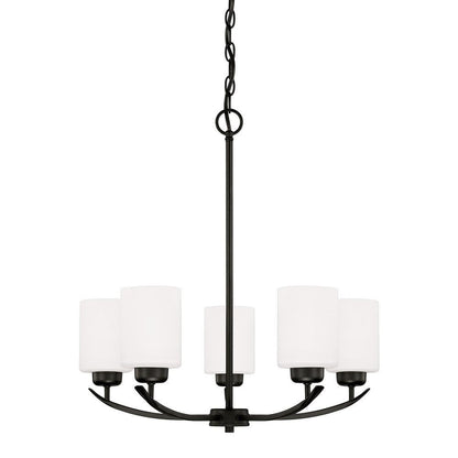 Dixon 5-Light Chandelier - Matte Black