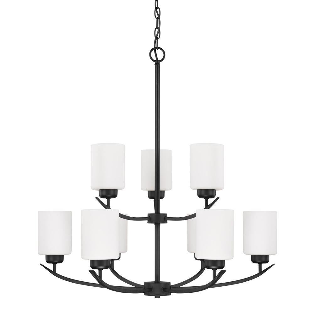 Dixon 9-Light Chandelier - Brushed Nickel
