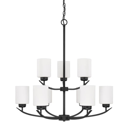 Dixon 9-Light Chandelier - Brushed Nickel