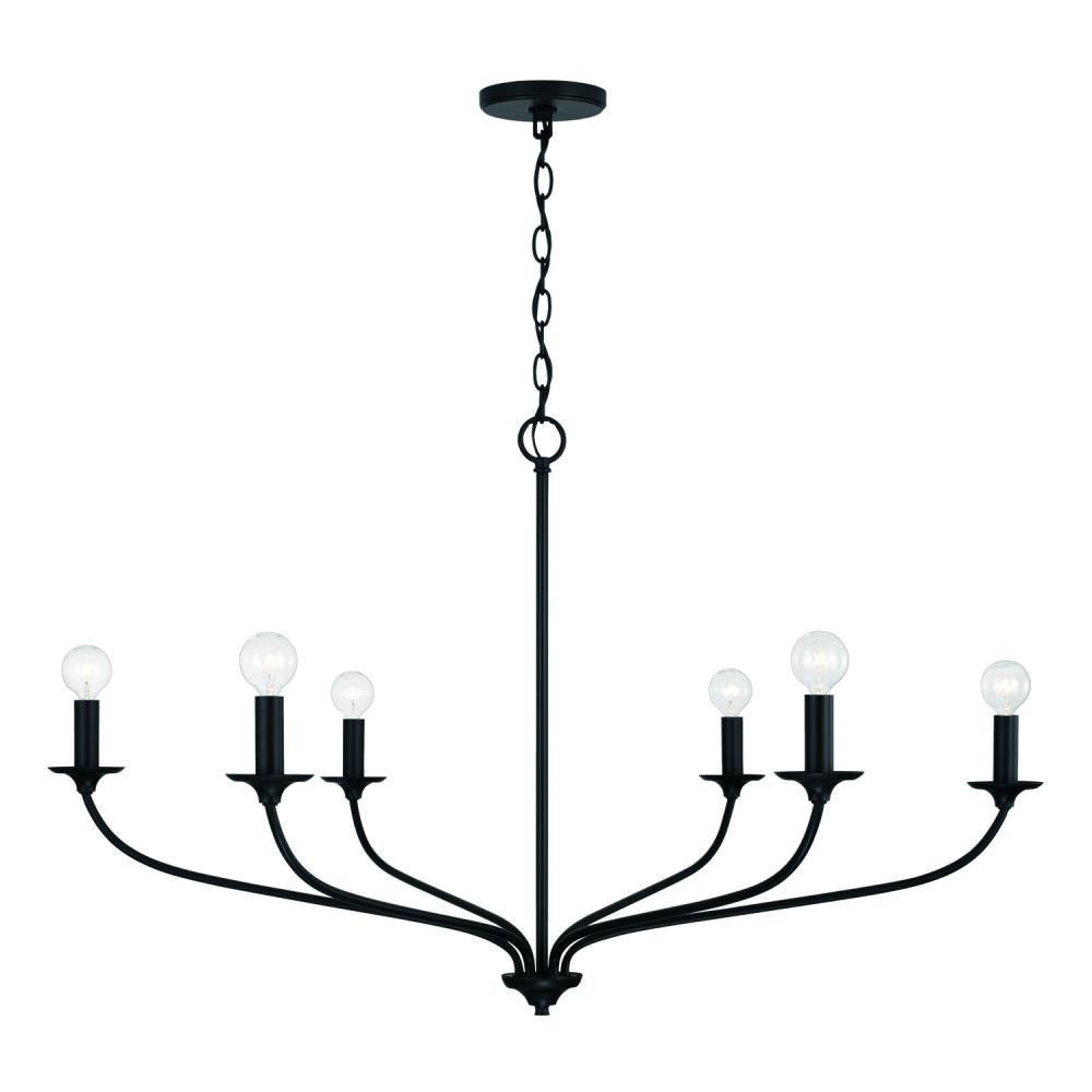 Capital Dolan Chandelier Matte Black
