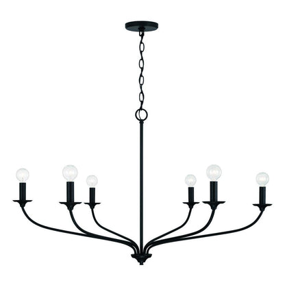 Capital Dolan Chandelier Matte Black
