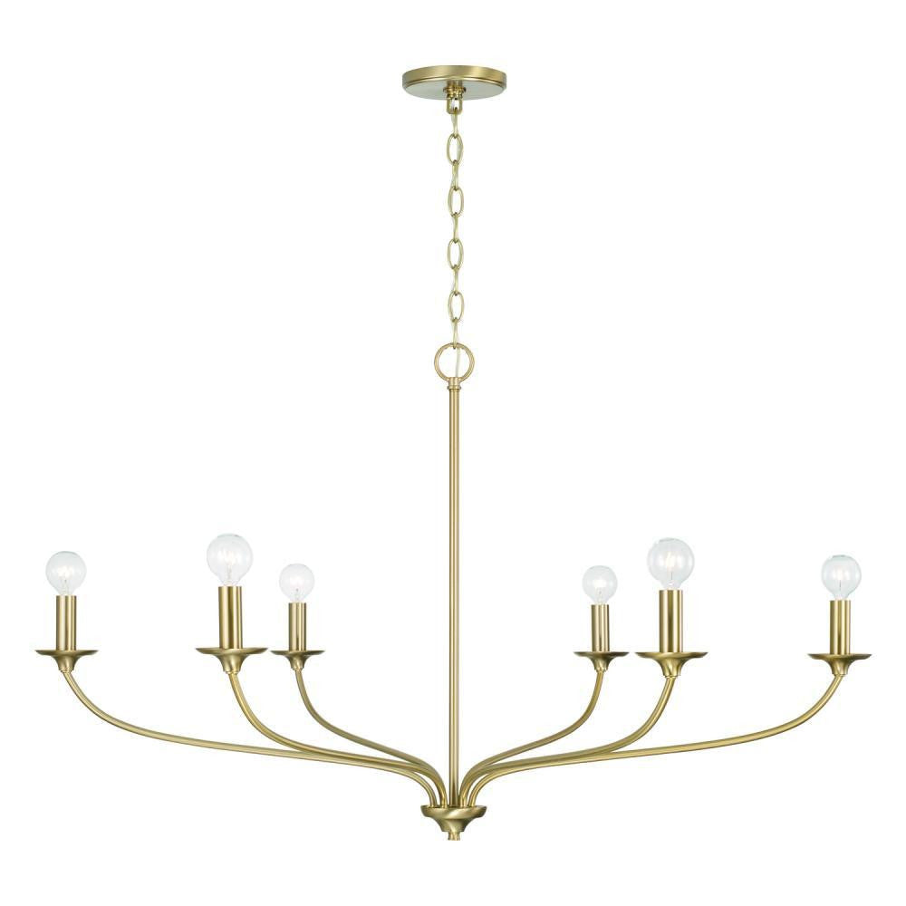 Capital Dolan Chandelier Matte Brass