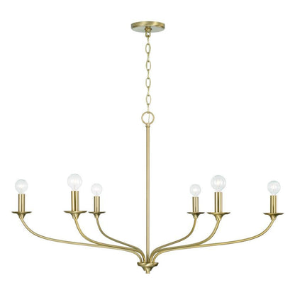 Capital Dolan Chandelier Matte Brass