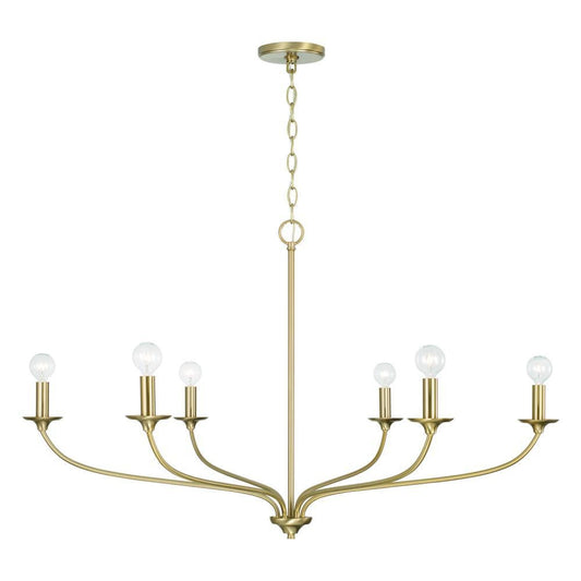 Capital Dolan Chandelier Matte Brass