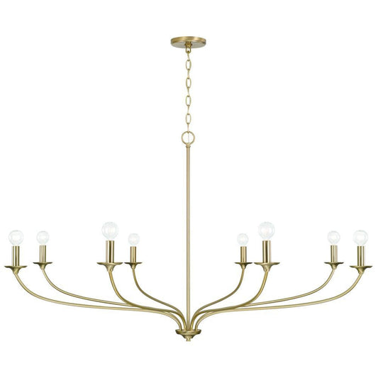 Capital Dolan Chandelier Matte Brass
