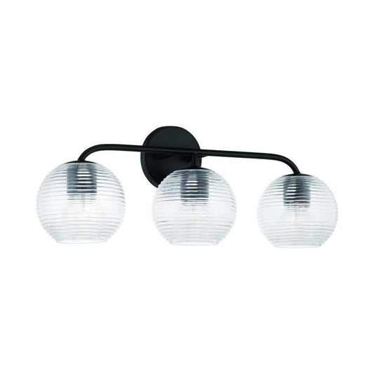 Capital Dolan Vanity Light Matte Black